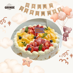 bánh sinh nhật hoa quả tươi