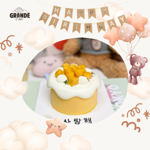 Bánh kem vị xoài