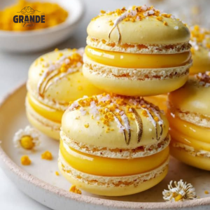 bánh macaron vị vhanh dây