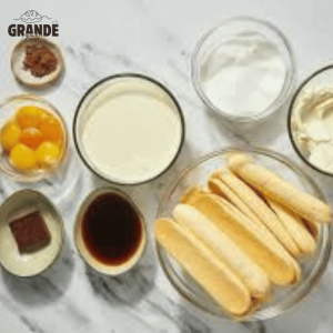 Nguyên liệu làm bánh tiramisu dành cho người tiểu đường